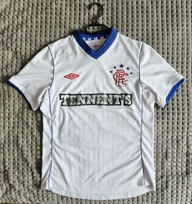 Glasgow Rangers 2012/2013 Away Shirt Kit Jersey Top Tee White