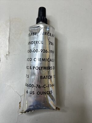 #ad Anderol L 786 Grease Military Surplus High Pressure Professional Lubricant NOS $17.99