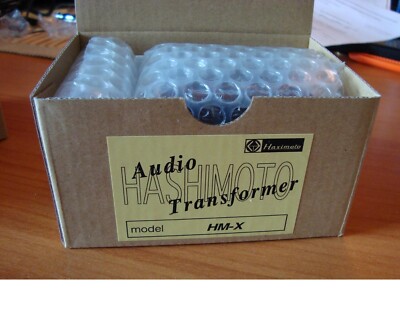 Hashimoto HM-X MC Cartridge Step up input Transformer. (Sansui