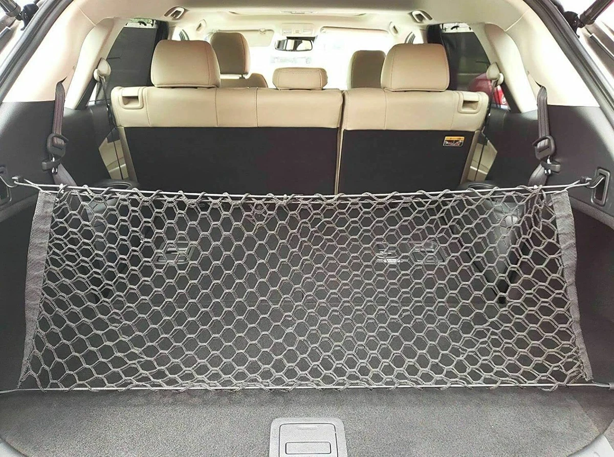 Rear Trunk Envelope Style Mesh Cargo Net for INFINITI QX60 2022