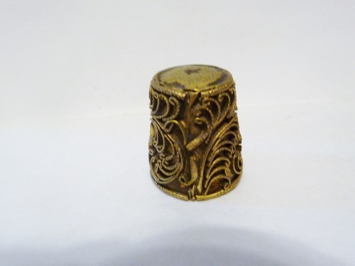 FINGERHUT VINTAGE VERGOLDET THAILAND? FILIGRANES DESIGN RUNDUM - Bild 3 von 5