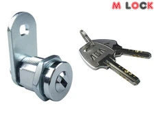 Dimple Cam Lock 20.5mm (0.8”) high security 12 pins dimple + offset cam