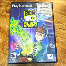 D3Publisher Ben 10: Alien Force (Ben 10 Series) PS2 E10+ w/ Manual