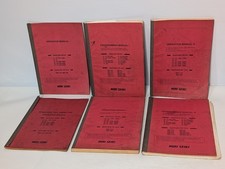 Lot of 6 Mori Seiki Machine Programming, Operation & Presetting Manuals as shown