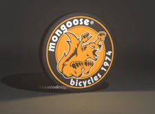BMX OLD SCHOOL MONGOOSE BICYCLES LIGHTBOX KIT Led, Remote control