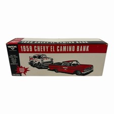 Ertl Wix Filters Diecast 1959 Chevy El Camino Bank With Key 1:25 Scale New