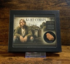 Kurt Cobain House Brick Relic Display Seattle Grunge Nirvana Memorabilia