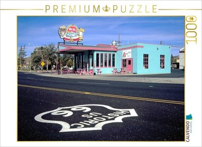 CALVENDO Puzzle Mr. D'z, Route 66 Diner, Kingman, Arizona | 1000 Teile Lege-Größ