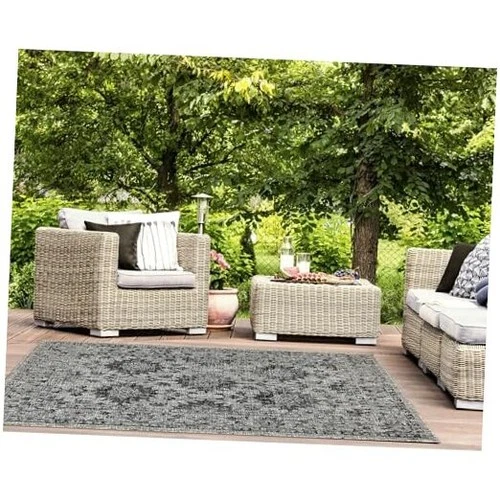  CARMEL Indoor/Outdoor Power Loomed Synthetic Blend Low Profile Area Rug -  - Picture 1 of 7