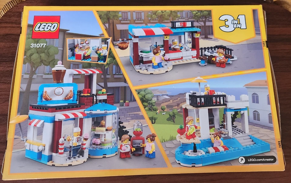 LEGO (31077) Creator 3 In 1 Modular: Sweet Surprises Factory SEALED RETIRED - Image 2 of 2