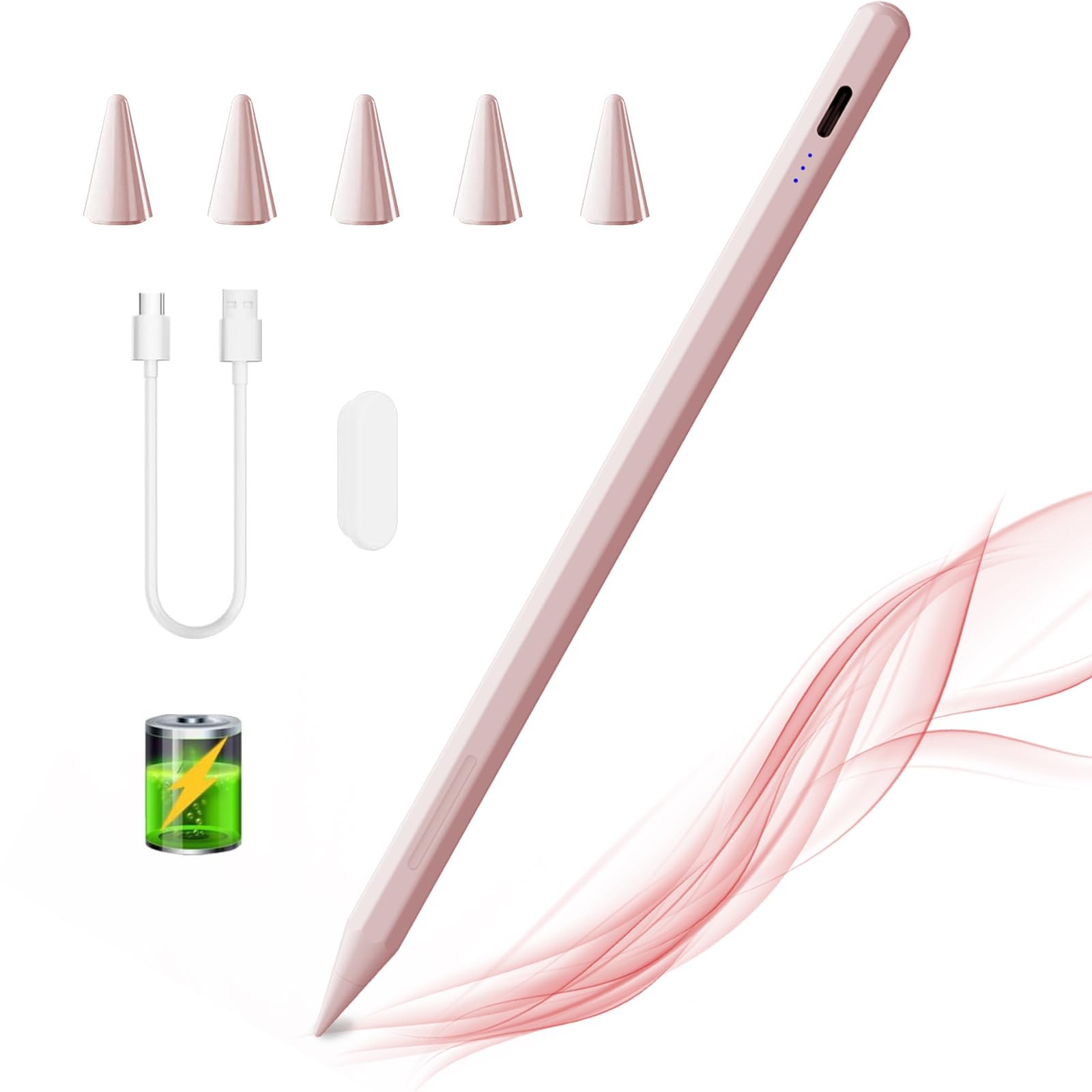 Stylus Pen for iPad 6th-11th Generation,Fast Charge Apple iPad Stylus Pencil ...