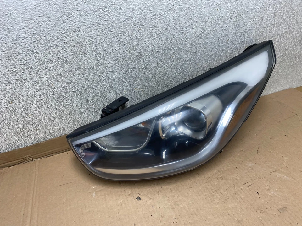 2014 2015 Hyundai Tucson левый водитель LH галогенные фары оригинальный U8459 DG - Изображение 3 из 4