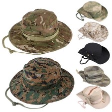 Camouflage Tactical Boonie Hats Camping Climbing Bucket Sniper Hat Men Outdoor