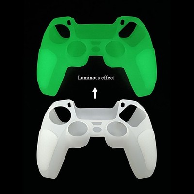 Für PS5 Controller Hülle mit Luminoffekt - Silikon Antirutsch Hülle
