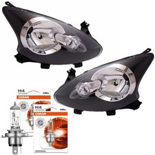 Scheinwerfer Set für Toyota Aygo B10 2005-2014 + OSRAM Original Line H4