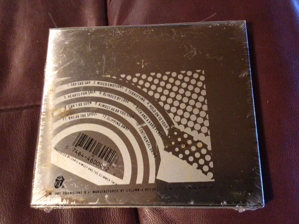 ROLLING STONES Steel Wheels Rare Steel Case w/hype sticker  SEALED — 第 2/2 张图片