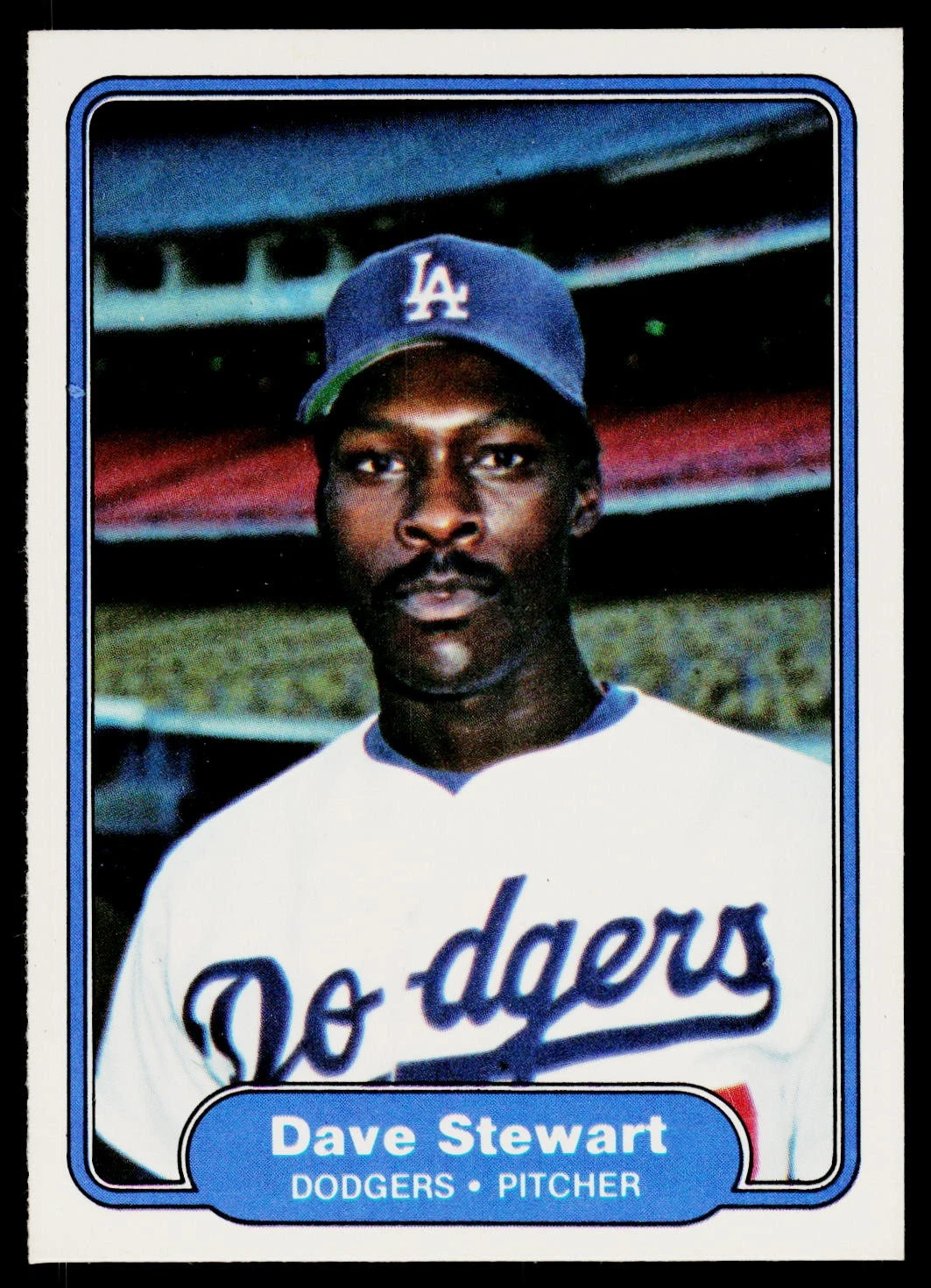 1982 Fleer #24 Dave Stewart