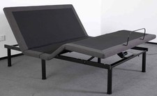 Electric Adjustable Bed Frame Head  Foot Incline Bed Base Wired Remote Control