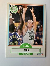 LARRY BIRD 1990-91 FLEER #8