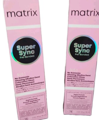 Lot Of 2 Matrix Super Sync 5N 5.0 3oz Tubes Medium Brown Neutral Free Shipping 