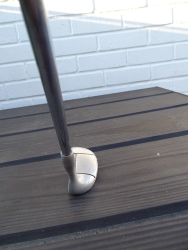 ICONIC RAY COOK M1-S D SHAPE PUTTER 35.5"LONG FLAT LIE,FITTED LAMKIN FULL CORD - Picture 6 of 11