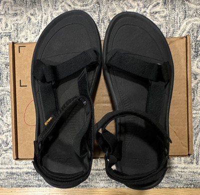Teva Hurricane XLT Infinity Men s Black Hook & Loop Slide Sandals US 11