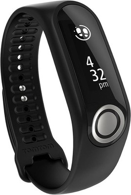 TomTom Touch Cardio Smart Teck Fitness Aktivität Schritte Schlaf Tracker - Schwarz