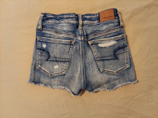 Womens American Eagle Outfitters Denim Shorts 00 Jean