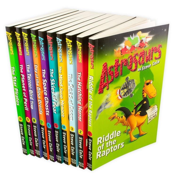Astrosaurs Series Books 1 - 10 Collection Set by Steve Cole Paperback NEW - Image 3