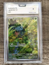 Carte pokémon Bulbizarre AR 166/165 - Pokémon EV3.5 : 151 - FR - PCA 9