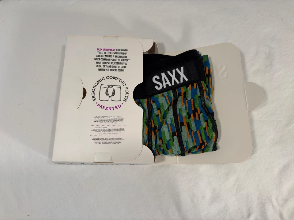 Calzoncillos boxer SAXX Vibe para hombre - BKE - bolsa cómoda  Foto 3 de 3