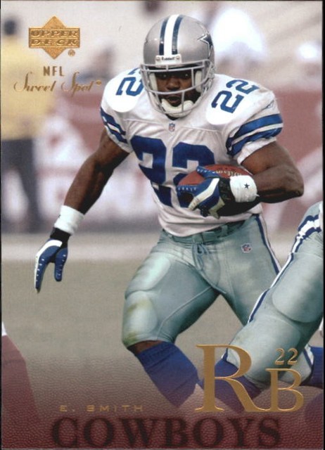 2002 Sweet Spot #22 Emmitt Smith - FB