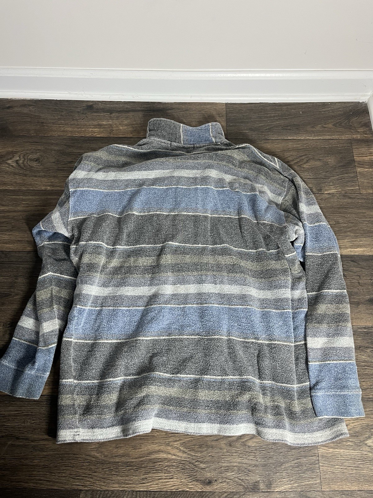 Basic Elements Long sleeved Blue And Gray Shirt - image 3