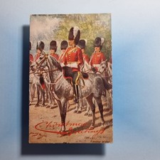 Military Harry Payne Postcard 1917 Royal Scots Greys Xmas Eve Greeting Overpint