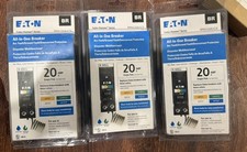 Eaton BRN120A1CS 20A Dual Function Circuit Breaker New Sealed