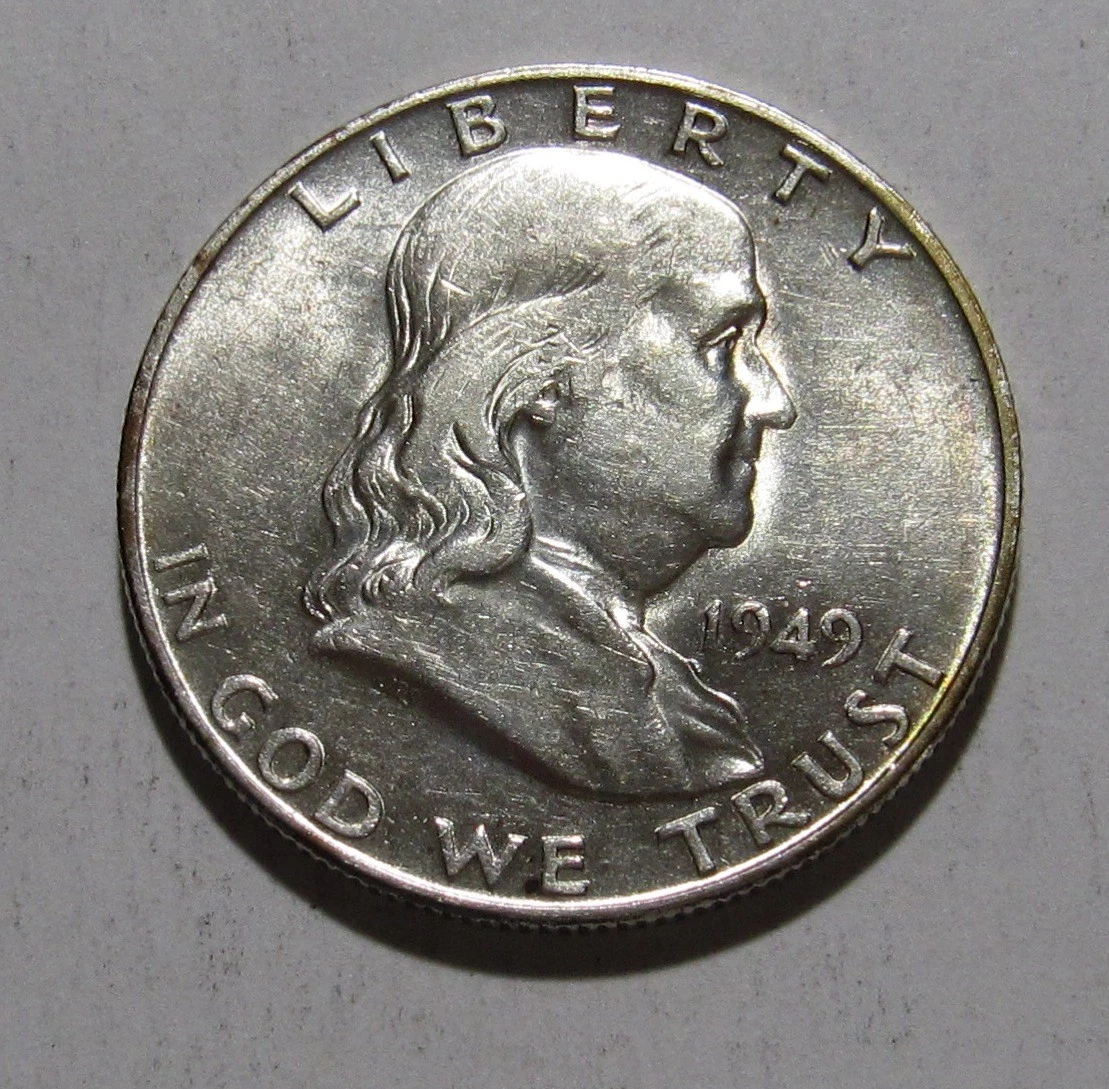 25+ D Franklin Half Dollar 1949 for sale | Updated Oct 2026