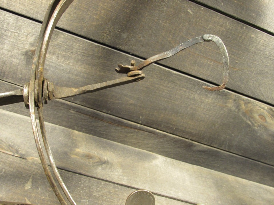 Antique Vintage Spring Hook Fish Trap A- 1888 Patent- ice fishing | eBay