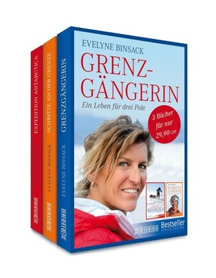 Schritte an der Grenze - Expedition Antarctica - Grenzgängerin Evelyne Bins