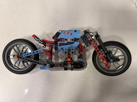 LEGO Technic Street Motorcycle 42036 Retired Set - No Instruction Book, READ