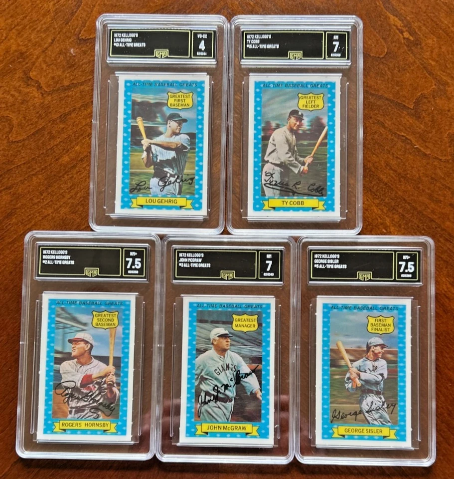 1970 Kellog's Baseball Greats Complete Set. Bonus included in description below. - Image 3 of 4