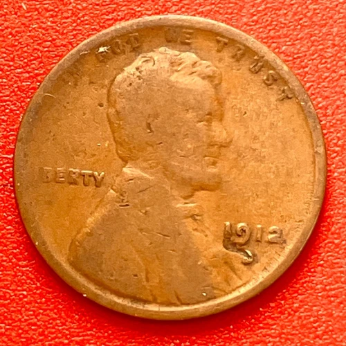 1912-D VG/G Lincoln Wheat Cent,  Nice Better Date Coin.