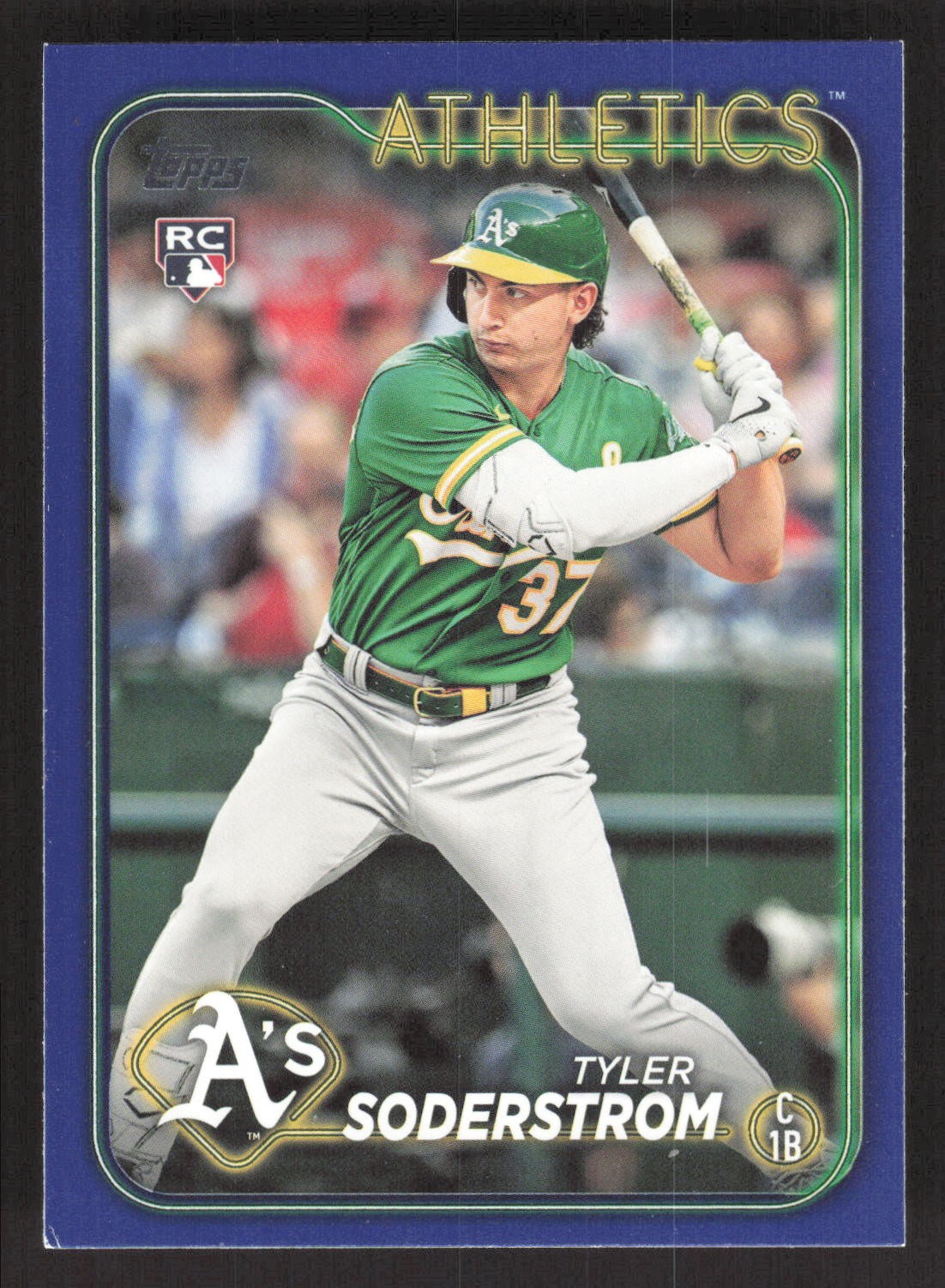 2024 Topps #244 Tyler Soderstrom Royal Blue