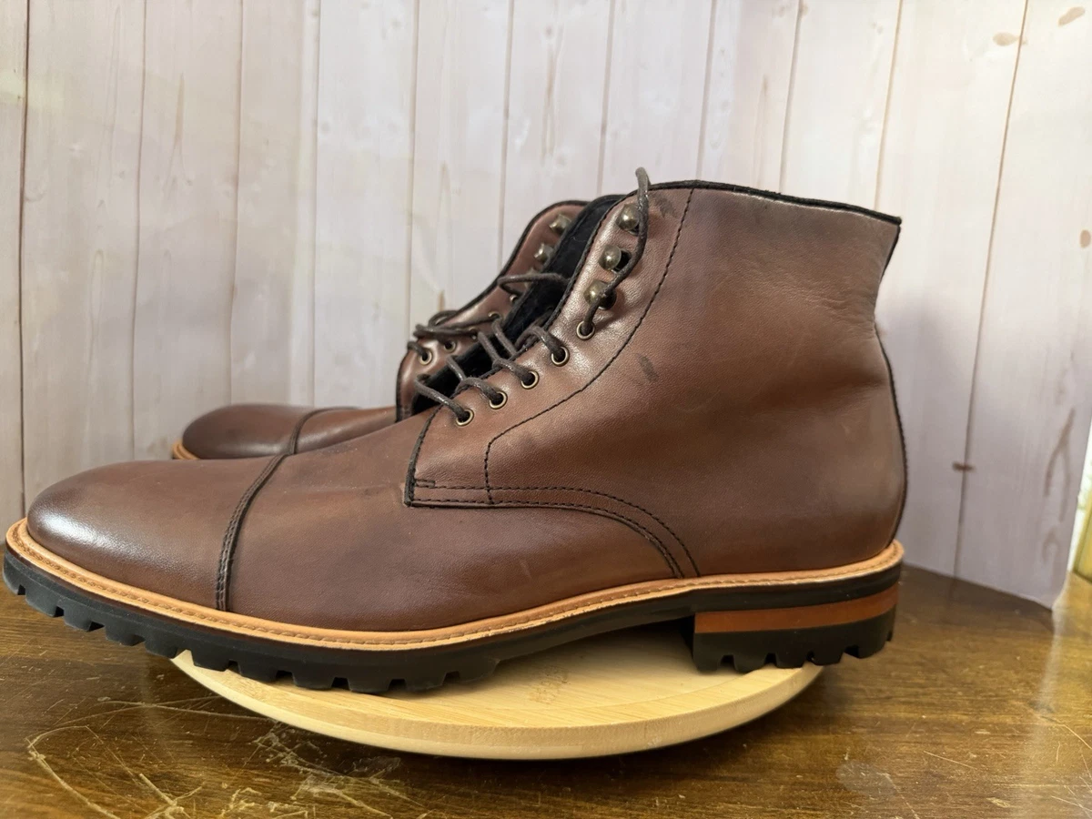 Rush by Gordon Rush Chester 104541 Tan Leather Hiking Boots‎ Mens 11 Gordon Rush Brown Solid Boots for Men for Sale | Shop New  main image 2