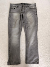 Identic Denim Herren Jeans Slim Fit in Grau G...