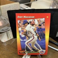 Dave Magadan 1992 Triple Play #82 New York Mets Baseball