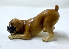 ANTIQUE MORTENS STUDIO FIGURINE BOXER PUPPY DOG 1930-1950 COPYRIGHT pLEASE rEAD