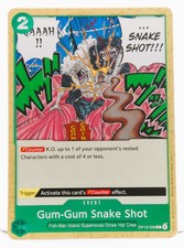 Gum-Gum Snake Shot OP13-039 Carrying On His Will One Piece NM