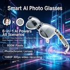 8MP AI Smart Glasses Bluetooth Call Navigation Translation Image Recognition
