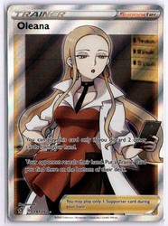 Oleana 191/192 Full Art Ultra Rare Rebel Clash