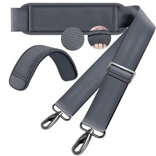 60 Inch Shoulder Strap, Ultra-Thick and Padded with Metal Swivel Hooks for La...